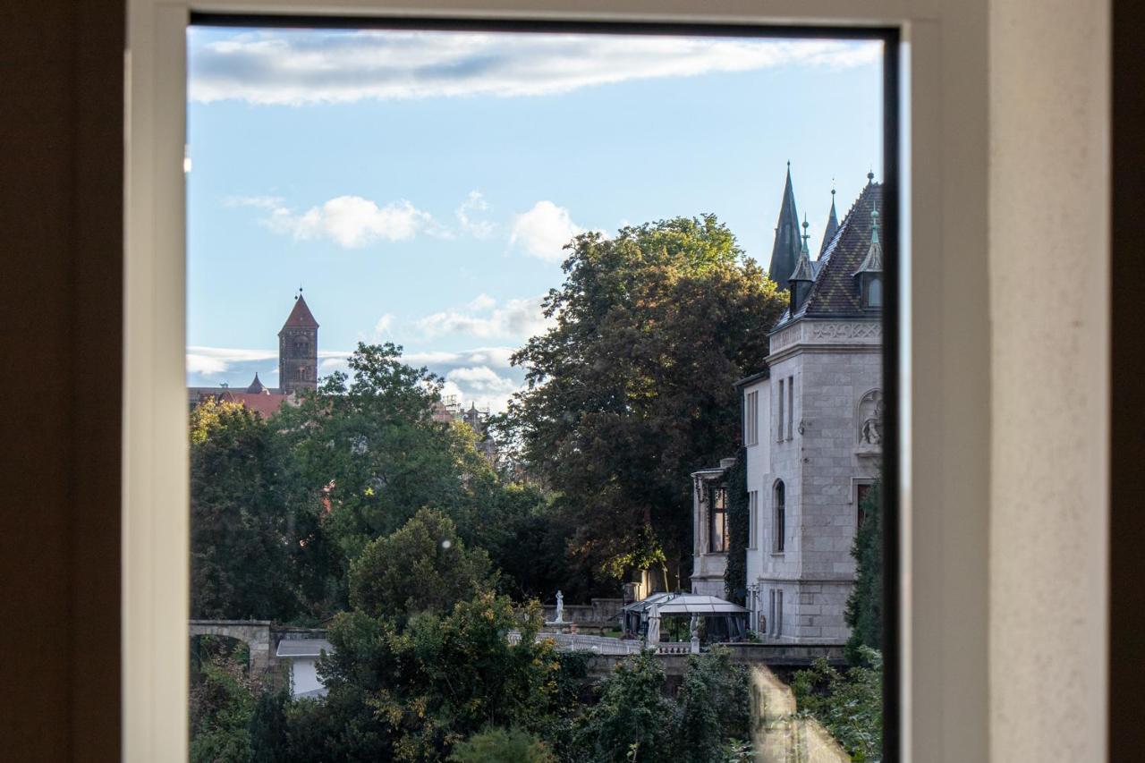 Ferienwohnungen Im Weingarten เควดลินบวร์ก ภายนอก รูปภาพ