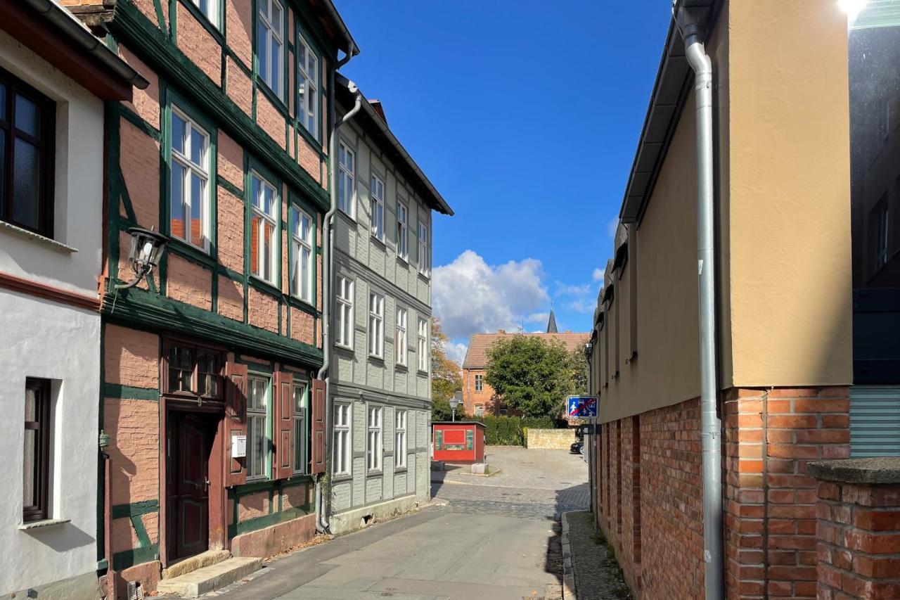 Ferienwohnungen Im Weingarten เควดลินบวร์ก ภายนอก รูปภาพ